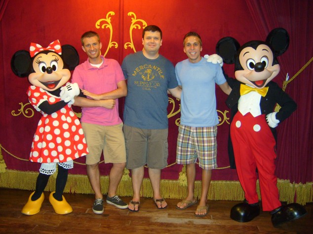 Meeting the mice at Town  Square Theater