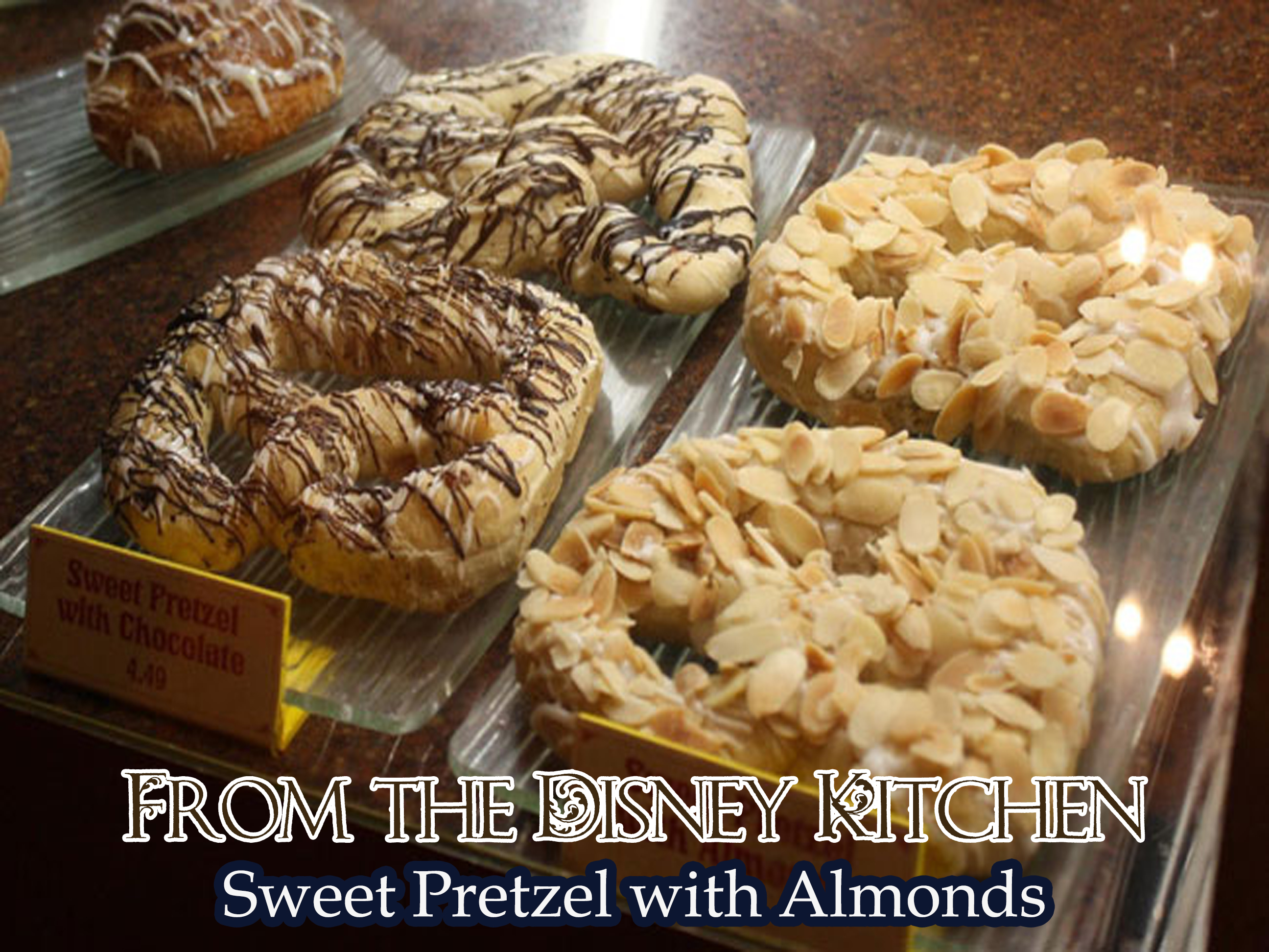 Sweet Pretzel with Almonds