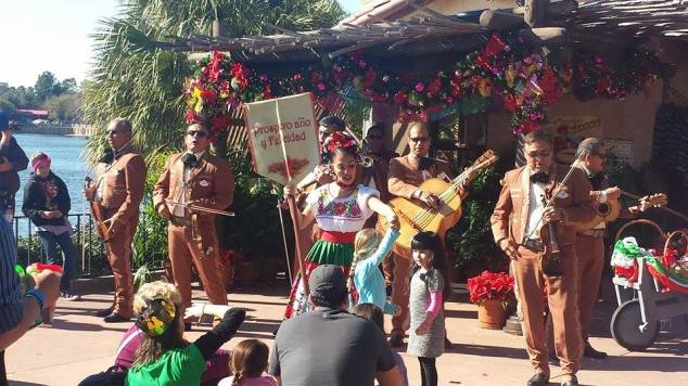 Mariachi Cobre at the Mexico Pavilion