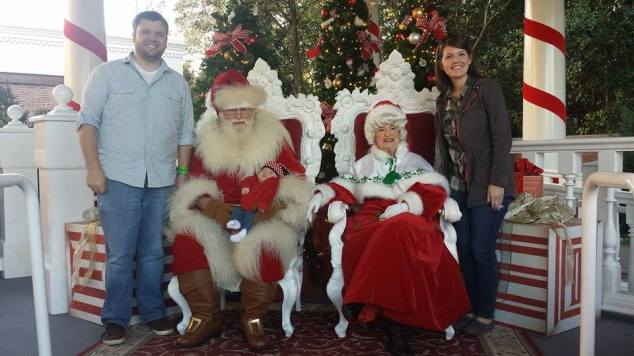 Anna's first visit to the parks