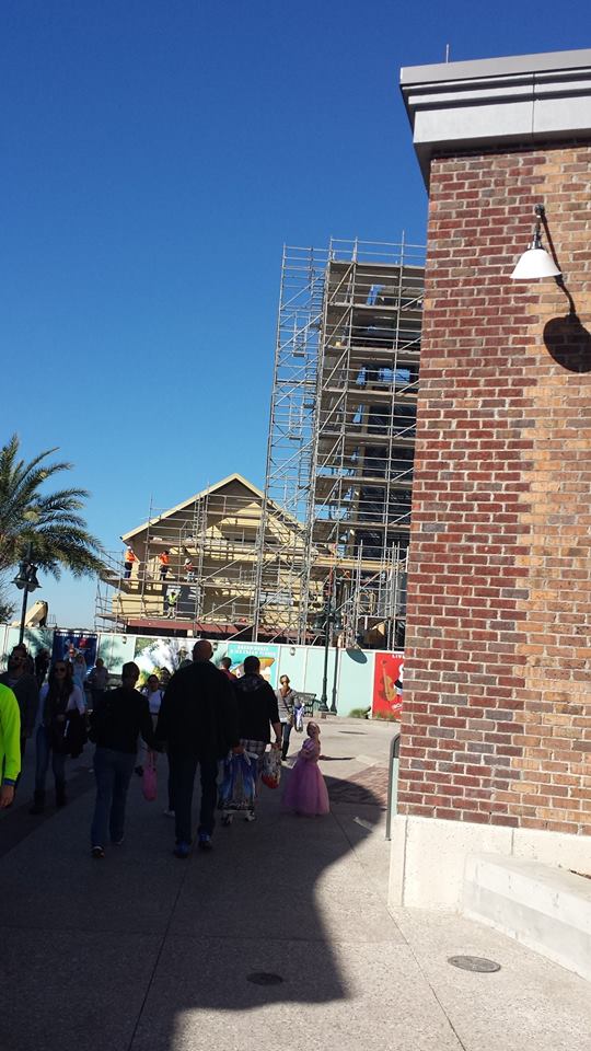 Disney Springs Construction 7