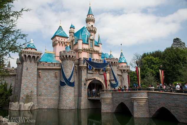 Disneyland Castle 60th 1