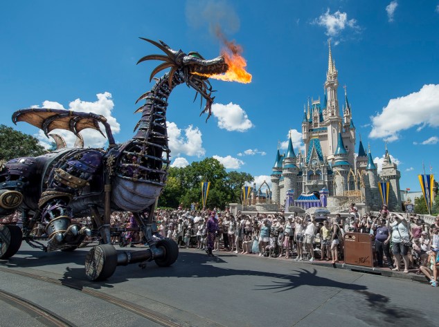Maleficent Float