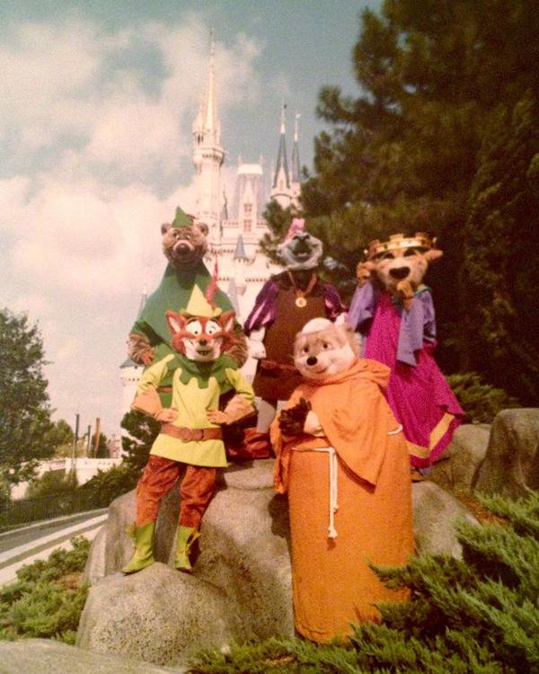 Robin Hood Characters in Magic Kingdom