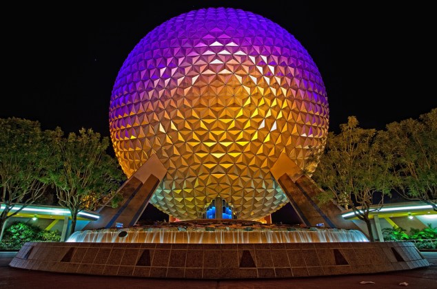 Spaceship Earth (photo by Cory Disbrow)