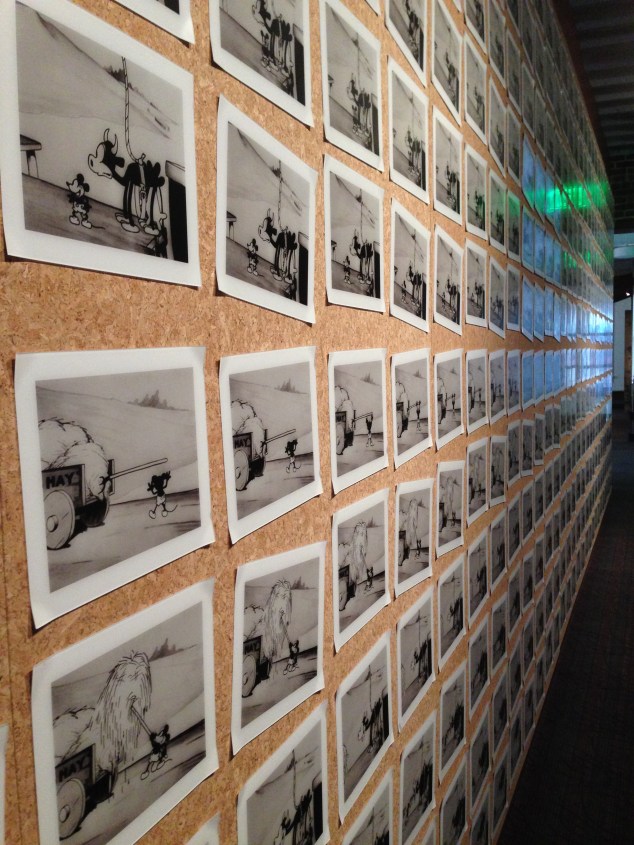 348 frame enlargements, making up less than 15 seconds of animation