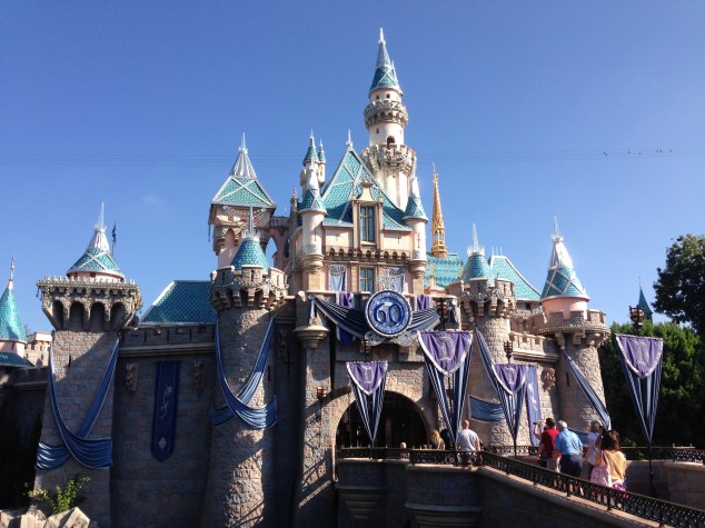 Disneyland 60 Diamond Sleeping Beauty Castle 1