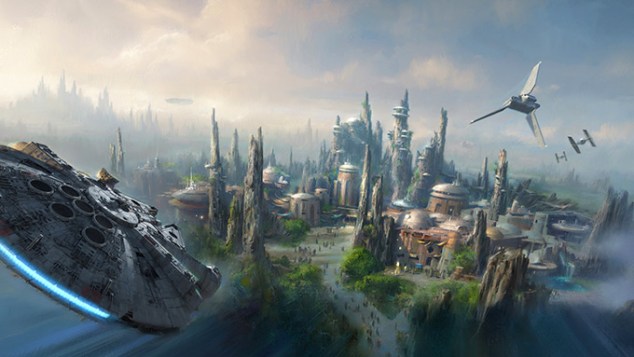 Star Wars Land Concept 1