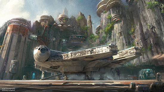 Star Wars Land Concept 3