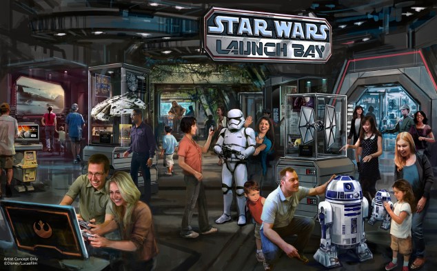 Star Wars Launch Bay Concept